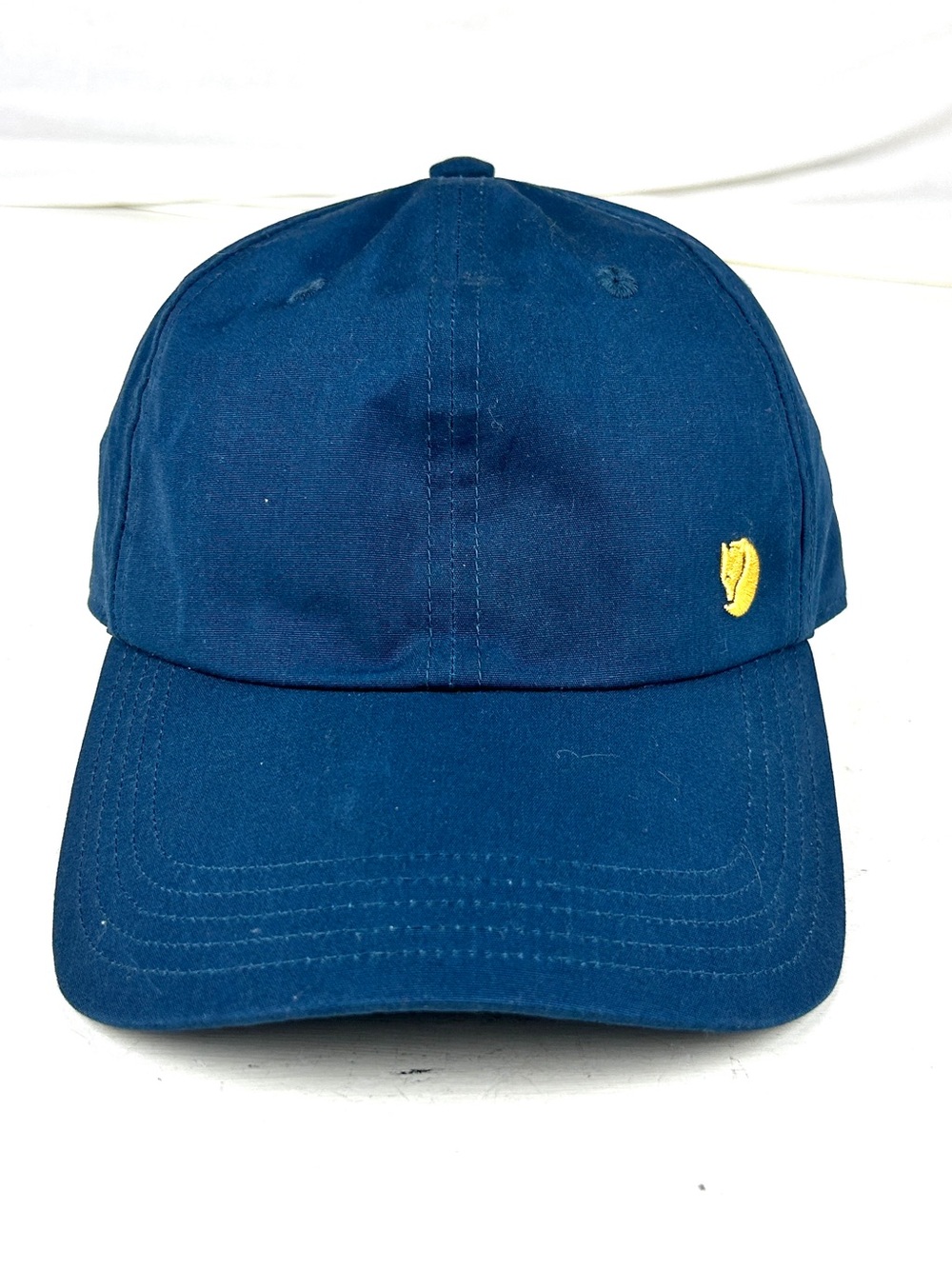 Fjallraven Hat Cap Strap Back Blue Outdoor Hiking Trail One Size